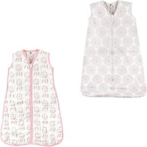 image:imageHudson Baby Safe Sleep Wearable Sleeping Bag Muslin amp Jersey Cotton 2 Pack Dream CatcherModern Floral 612 Months