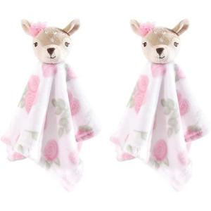 image:imageHudson Baby Unisex Baby Animal Face Security Blanket Bunny One SizeFawn