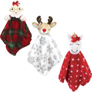 image:imageHudson Baby Unisex Baby Animal Face Security Blanket Bunny One SizeMrs Claus