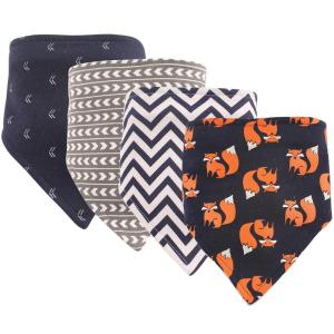 image:imageHudson Baby Unisex Baby Cotton Bandana Bibs Boho Flower One SizeFoxy