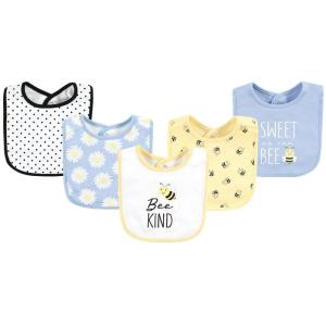 image:imageHudson Baby Unisex Baby Cotton Bibs Holiday Bold Boy One SizeBee Kind