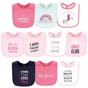 image:imageHudson Baby Unisex Baby Cotton Bibs Holiday Bold Boy One SizeEmpowerment