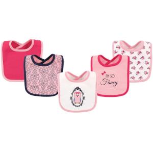 image:imageHudson Baby Unisex Baby Cotton Bibs Holiday Bold Boy One SizeFancy Owl