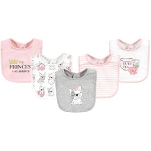 image:imageHudson Baby Unisex Baby Cotton Bibs Holiday Bold Boy One SizeGirl Whimsical Dog