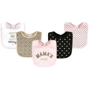 image:imageHudson Baby Unisex Baby Cotton Bibs Holiday Bold Boy One SizeMamas Mini