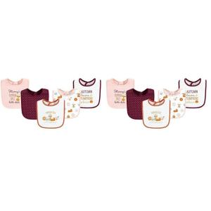 image:imageHudson Baby Unisex Baby Cotton Bibs Holiday Bold Boy One SizePumpkin Spice Date