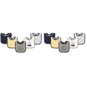 image:imageHudson Baby Unisex Baby Cotton Bibs Holiday Bold Boy One SizeSea Captain