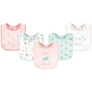 image:imageHudson Baby Unisex Baby Cotton Bibs Holiday Bold Boy One SizeTurtley Adorable