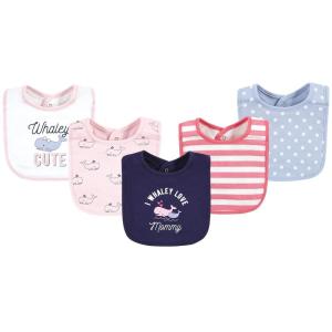 image:imageHudson Baby Unisex Baby Cotton Bibs Holiday Bold Boy One SizeWhaley Cute Girl