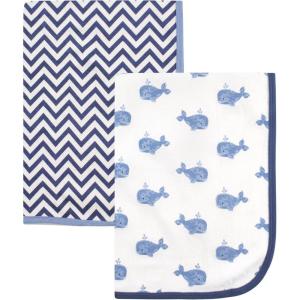 image:imageHudson Baby Unisex Baby Cotton Swaddle Blankets Whale One SizeWhale