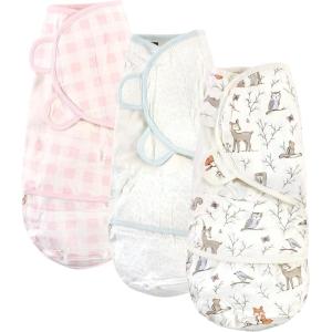 image:imageHudson Baby Unisex Baby Cotton Swaddle Wrap Forest Animals 03 MonthsEnchanted Forest