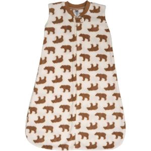 image:imageHudson Baby Unisex Baby Fleece Sleeping Bag Sack BlanketBrown Bear