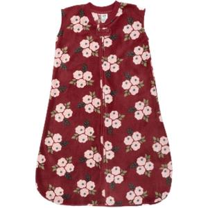 image:imageHudson Baby Unisex Baby Fleece Sleeping Bag Sack BlanketBurgundy Floral