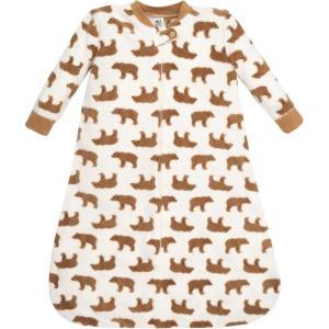 image:imageHudson Baby Unisex Baby LongSleeve Fleece Sleeping BagBrown Bear