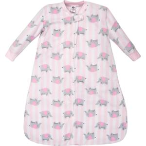 image:imageHudson Baby Unisex Baby LongSleeve Fleece Sleeping BagElephant Stripe