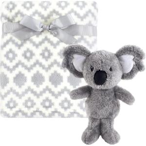 image:imageHudson Baby Unisex Baby Plush Blanket Security Blanket and Toy Set Boy Whale One SizeSnuggly Koala