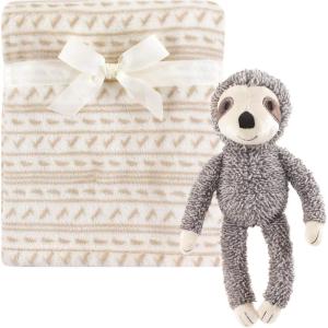 image:imageHudson Baby Unisex Baby Plush Blanket with Toy Blue Whale One SizeSloth