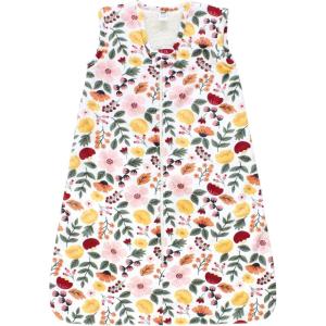image:imageHudson Baby unisexbaby Plush Faux Fur Sleeping Bag Wearable BlanketFall Botanical