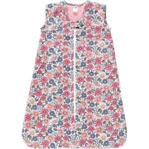 image:imageHudson Baby unisexbaby Plush Faux Fur Sleeping Bag Wearable BlanketPink Blue Pretty Floral