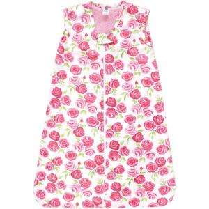 image:imageHudson Baby unisexbaby Plush Faux Fur Sleeping Bag Wearable BlanketPink Roses
