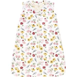 image:imageHudson Baby unisexbaby Plush Faux Fur Sleeping Bag Wearable BlanketSoft Painted Floral