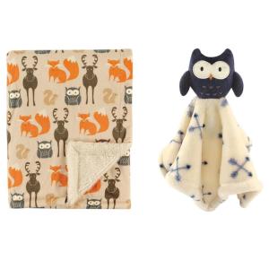 image:imagePlush Blanket with Security BlanketForestBoy Owl