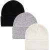 image:imageHudson Baby Baby 6pc Knit Cuffed BeanieRust Cream Black