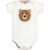 image:imageHudson Baby Baby Cotton Bodysuits 7packBrown Bear