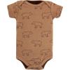 image:imageHudson Baby Baby Cotton Bodysuits 7packBrown Bear