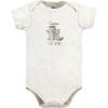 image:imageHudson Baby Girls Bodysuits Unisex Cotton Forest Animals 5Pack 1218 Months Forest Animals 5pack 1218 Months US