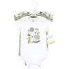 image:imageHudson Baby Infant Boy Cotton Bodysuits 3Pack Jungle Newborn