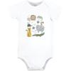 image:imageHudson Baby Infant Boy Cotton Bodysuits 3Pack Jungle Newborn