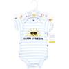image:imageHudson Baby Infant Boy Cotton Bodysuits Happy Little Guy 03 Months