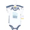 image:imageHudson Baby Infant Boy Cotton Bodysuits Jawsome Little Bro 69 Months