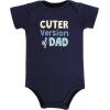 image:imageHudson Baby Infant Boy Cotton Bodysuits Mint Navy Cuter Version 03 Months