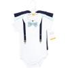 image:imageHudson Baby Infant Boy Cotton Bodysuits Mint Navy Cuter Version 36 Months