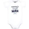 image:imageHudson Baby Infant Boy Cotton Bodysuits Mommys Little Man Bow Tie 1218 Months