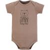 image:imageHudson Baby Infant Boys Cotton Bodysuits 3Pack Mommys Baby Bear Newborn