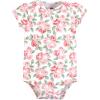 image:imageHudson Baby Infant Girl Cotton Bodysuits Coral Floral Daddys Girl 912 Months