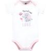 image:imageHudson Baby Infant Girl Cotton Bodysuits Elephant Butterfly 912 Months