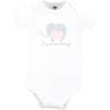 image:imageHudson Baby Infant Girl Cotton Bodysuits Multi Color Mommy Elephant 1824 Months