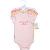 image:imageHudson Baby Infant Girls Cotton Bodysuits 5PackCheerful Floral Mini