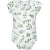image:imageHudson Baby Infant Girls Cotton Bodysuits 5PackEucalyptus