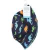 image:imageHudson Baby Unisex Baby 4Pc Sun Protection Hat Ice Cream Dot Lemon Stripe 1224 MonthsDino Stripe Dinosaur Palm Tree