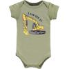 image:imageHudson Baby Unisex Baby Cotton Bodysuits Construction Trucks 912 Months