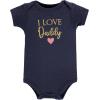 image:imageHudson Baby Unisex Baby Cotton Bodysuits Girl Daddy Pink Navy 1218 Months
