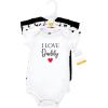 image:imageHudson Baby Unisex Baby Cotton Bodysuits Girl Daddy Red Black Preemie