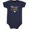 image:imageHudson Baby Unisex Baby Cotton Bodysuits Girl Mommy Pink Navy 912 Months