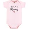 image:imageHudson Baby Unisex Baby Cotton Bodysuits Girl Mommy Pink Navy 912 Months