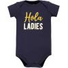 image:imageHudson Baby Unisex Baby Cotton Bodysuits Hola Ladies 3Pack 1218 Months